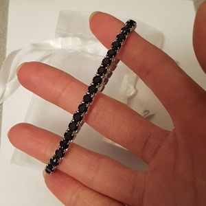 Swarovski Jewelry - Black swarovski bracelet Swarovski Jewelry - Black swarovski bracelet